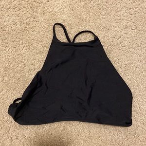 High neck bikini top